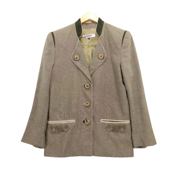 Alphorn Trachtenmode Jackets & Blazers - Alphorn Trachtenmode‎ Blazer Jacket Size 38 Bavarian Trachten